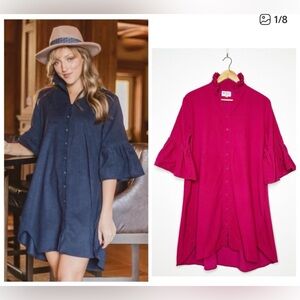 Holly Shae Design Caroline Corduroy Swing Dress - XS